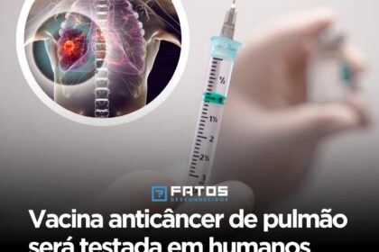 Vacina anticâncer de pulmão será testada em humanos pela primeira vez em 2026 Vacina anticâncer de pulmão será testada em humanos pela primeira vez em 2026