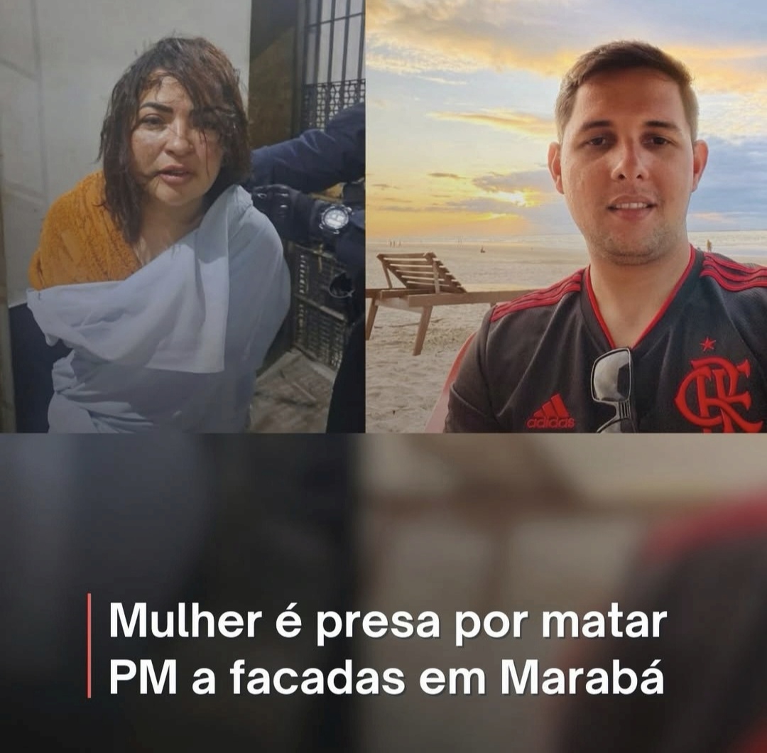 Mulher é presa por matar PM a facadas em Marabá