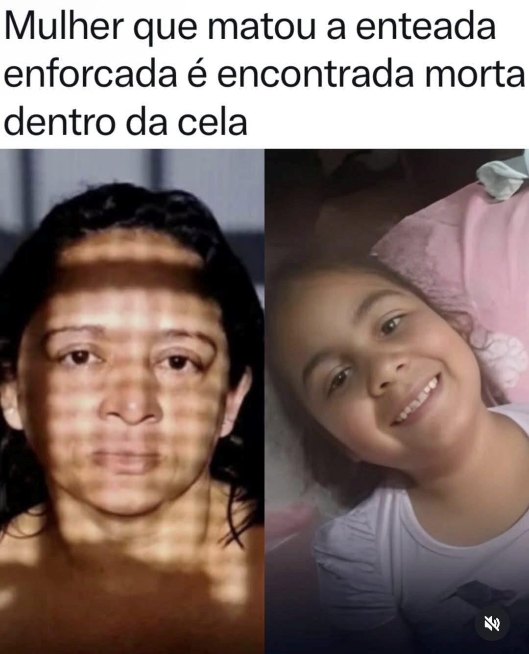 Mulher que matou enteada de 07 anos é encontrada morta dentro da cela no presídio em Brasília. Mulher que matou enteada de 07 anos é encontrada morta dentro da cela no presídio em Brasília.