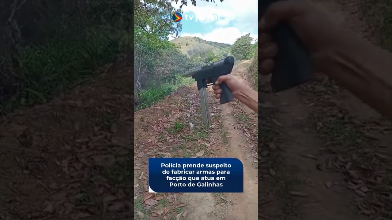 POLÍCIA PRENDE SUSPEITO DE FABRICAR ARMAS PARA FACÇÃO QUE ATUA EM PORTO DE GALINHAS ! POLÍCIA PRENDE SUSPEITO DE FABRICAR ARMAS PARA FACÇÃO QUE ATUA EM PORTO DE GALINHAS !