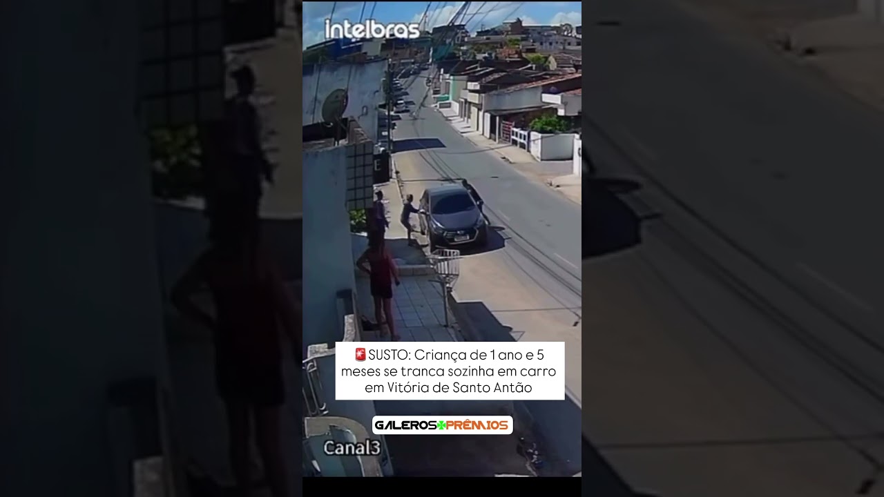 SUSTO: Criança de 1 ano e 5 meses se tranca sozinha em carro em Vitória de Santo Antão SUSTO: Criança de 1 ano e 5 meses se tranca sozinha em carro em Vitória de Santo Antão
