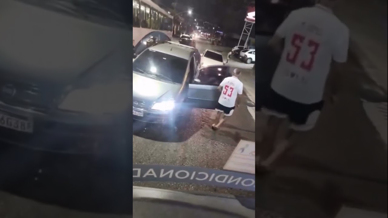 INACREDITÁVEL! Onde vamos parar com a falta de paciência e respeito no trânsito?