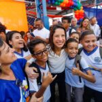No Recife, governadora Raquel Lyra entrega nova quadra da Escola Rotary Alto do Pascoal e anuncia construção de duas escolas na comunidade