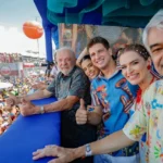 Líder nas pesquisas para o Senado, Marília Arraes marca presença no Galo ao lado de Lula e João Campos Líder nas pesquisas para o Senado, Marília Arraes marca presença no Galo ao lado de Lula e João Campos