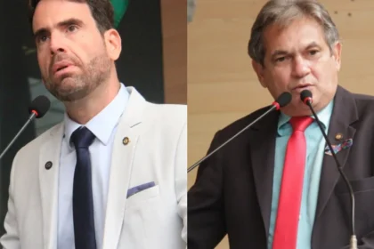 Vereador Eduardo Moura denuncia ameaça de morte após episódio com gesto na Câmara do Recife; Chico Kiko nega acusação Vereador Eduardo Moura denuncia ameaça de morte após episódio com gesto na Câmara do Recife; Chico Kiko nega acusação