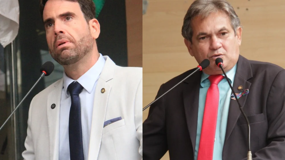 Vereador Eduardo Moura denuncia ameaça de morte após episódio com gesto na Câmara do Recife; Chico Kiko nega acusação Vereador Eduardo Moura denuncia ameaça de morte após episódio com gesto na Câmara do Recife; Chico Kiko nega acusação