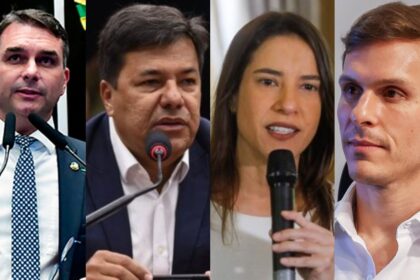 Anotações de Flávio Bolsonaro citam apoio do PL a Raquel Lyra e Senado com Mendonça Filho e Miguel Coelho Anotações de Flávio Bolsonaro citam apoio do PL a Raquel Lyra e Senado com Mendonça Filho e Miguel Coelho