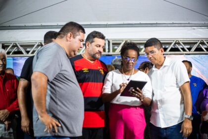 Em Camaragibe, vice-prefeita Comandante Débora anuncia reforma completa da Praça do Santana com investimento de R$ 547 mil