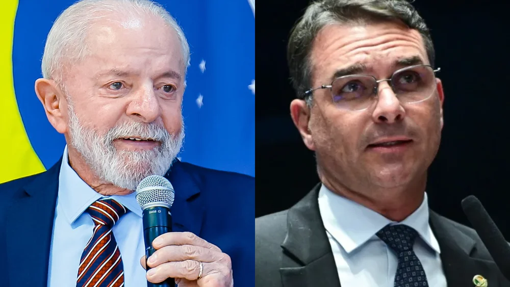 Datafolha: Lula marca 46% das intenções de voto no 2º turno; Flávio tem 43% Datafolha: Lula marca 46% das intenções de voto no 2º turno; Flávio tem 43%