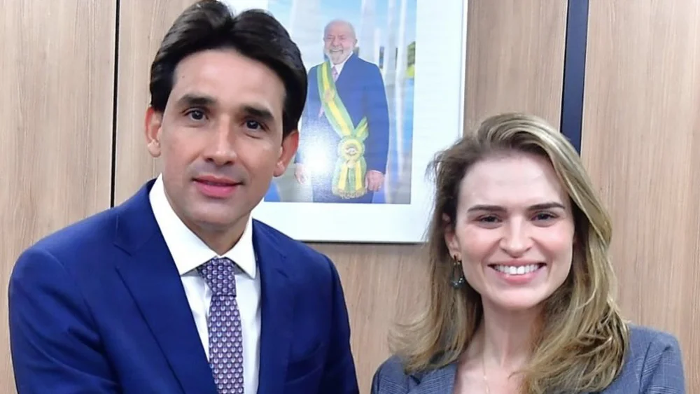 Em meio às incertezas para o Senado, Silvio Costa Filho e Marília Arraes se encontram em Brasília Em meio às incertezas para o Senado, Silvio Costa Filho e Marília Arraes se encontram em Brasília