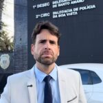 Vereador Eduardo Moura presta depoimento após registrar ameaça de morte atribuída a Chico Kiko na Câmara do Recife