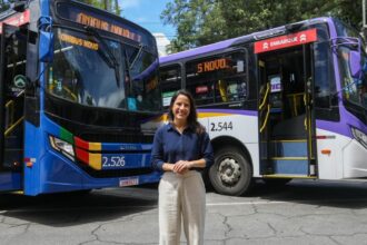 Raquel Lyra apresenta nova frota de ônibus climatizados e anuncia linha TI Macaxeira/TI Xambá