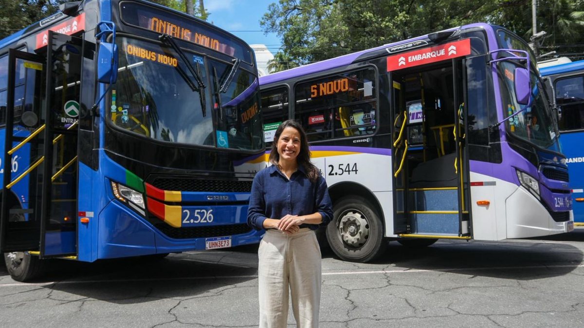 Raquel Lyra apresenta nova frota de ônibus climatizados e anuncia linha TI Macaxeira/TI Xambá