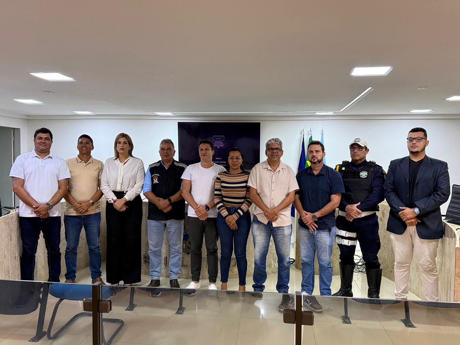 Câmara de Camaragibe debate trânsito com secretário coronel Rossini e equipe da Guarda Municipal