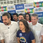 Ao lado de Boulos e outros ministros, Raquel Lyra reforça relação institucional com governo Lula Ao lado de Boulos e outros ministros, Raquel Lyra reforça relação institucional com governo Lula