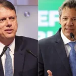 Genial/Quaest: Tarcísio lidera contra Haddad em SP, e Tebet e França têm vantagem no Senado