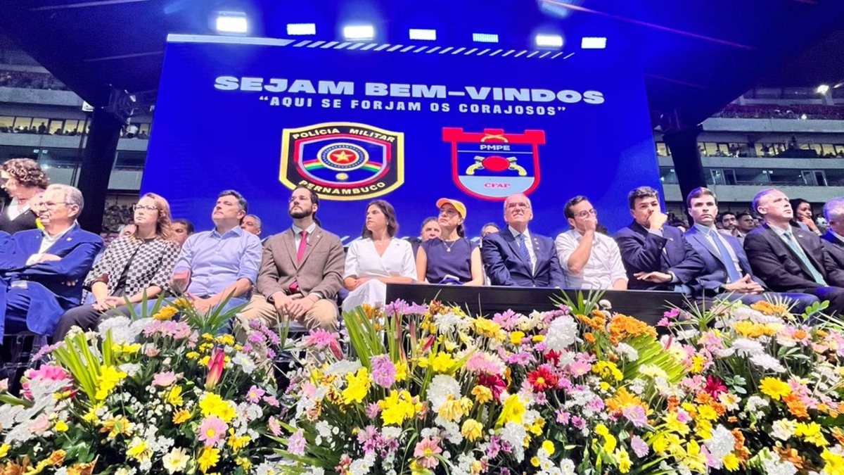 Raquel Lyra e Eduardo da Fonte sinalizam trégua em ato na Arena de Pernambuco Raquel Lyra e Eduardo da Fonte sinalizam trégua em ato na Arena de Pernambuco