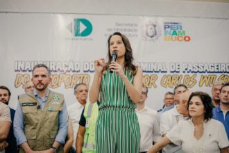 Governadora Raquel Lyra entrega novo terminal de passageiros do Aeroporto de Fernando de Noronha e inaugura primeiro Centro de Referência da Mulher no arquipélago