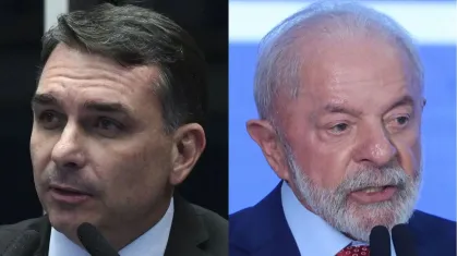 Atlas: Flávio cai seis pontos e tem 41,8% contra 48,9% de Lula no 2º turno